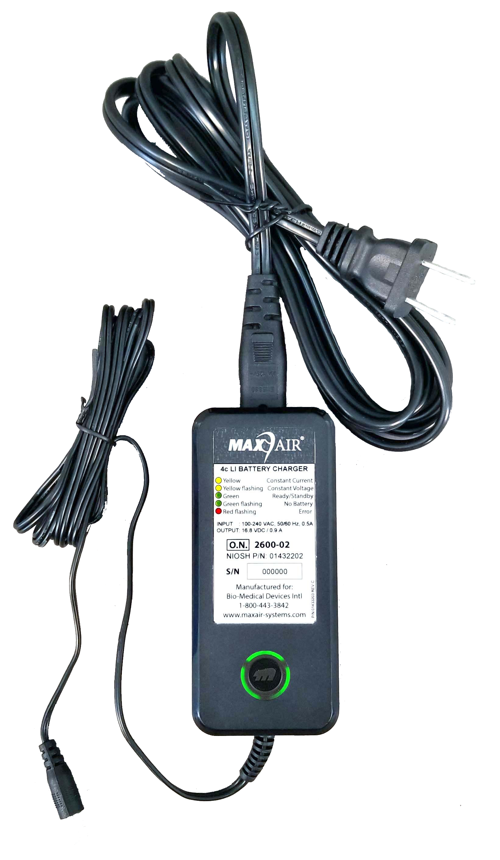 Single Charger- 2600-02